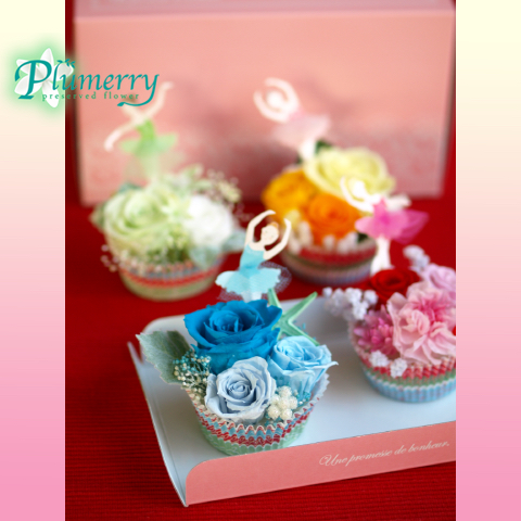 プリザーブドフラワー　体験バレリーナ