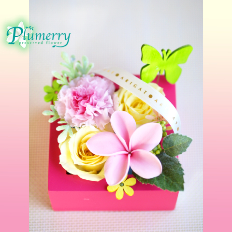 プリザーブドフラワー    ミニフレーム