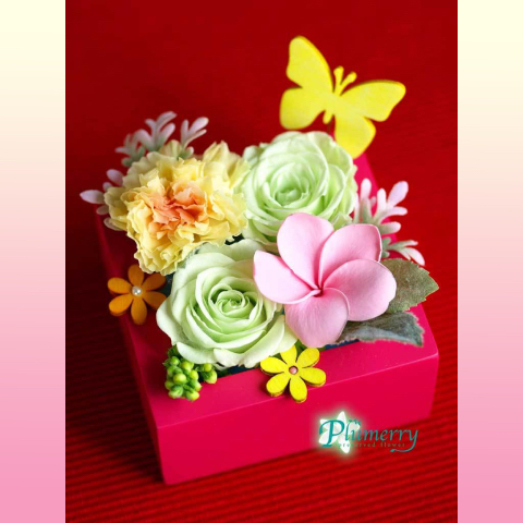 プリザーブドフラワー    ミニフレーム