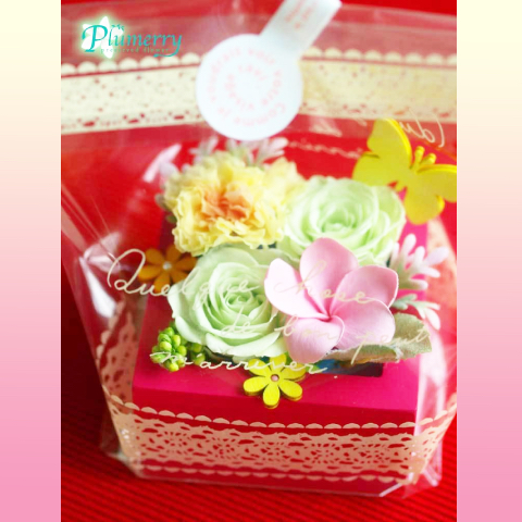 プリザーブドフラワー　ミニフレーム