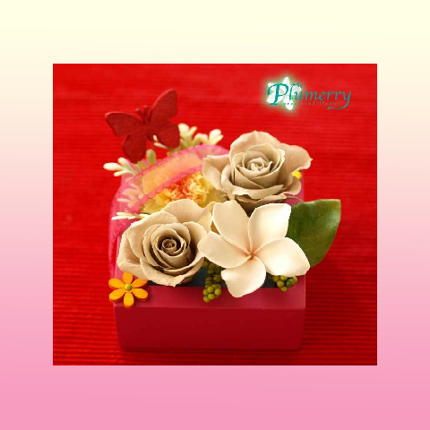 プリザーブドフラワー　ミニフレーム