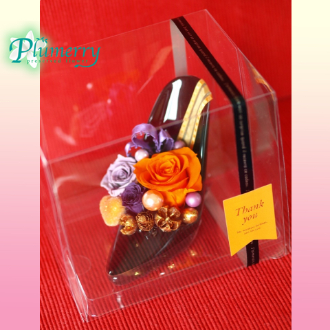 プリザーブドフラワー　ハロウィンハイヒール