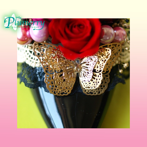 プリザーブドフラワー　エレガントハイヒール