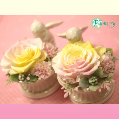 プリザーブドフラワー　エンジェルローズ