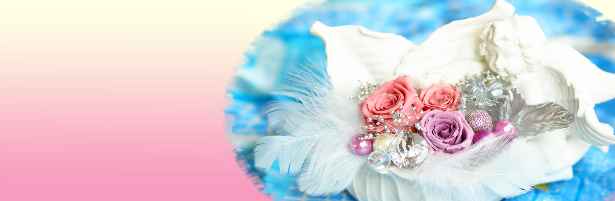 プリザーブドフラワー　エンジェルリーフ　ローズ