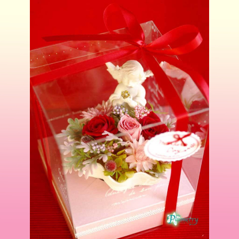 プリザーブドフラワー　エンジェル　シェル